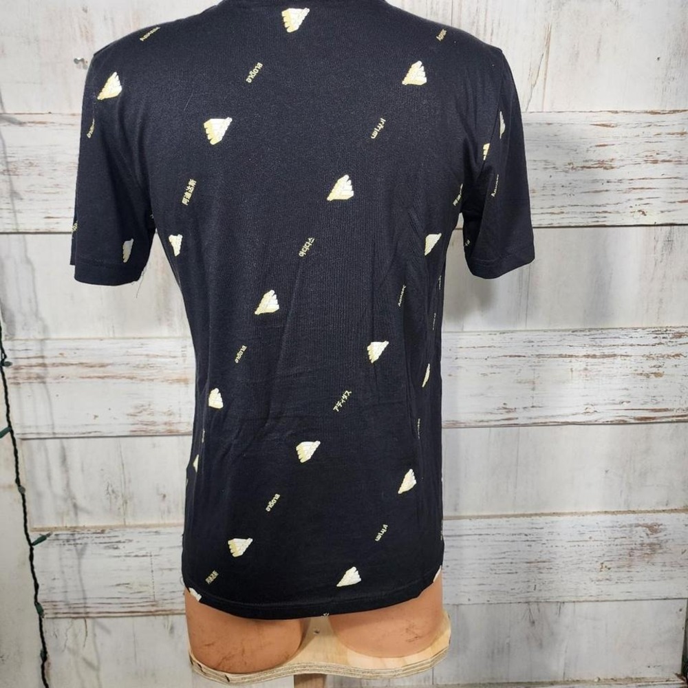 Adidas black and white short sleeve shirt Mark as small